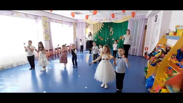 Группа "Акварельки". Поздравление с Международным женским днем!!! смотреть онлайн