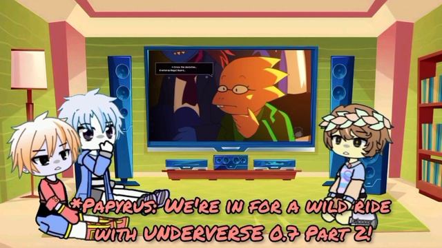 Undertale reacts to UNDERVERSE 0.7 Part 2 [By Jakei] |Credit Below смотреть онлайн