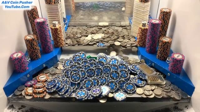 ?5 Quarter CHALLENGE $30,000,000.00 Buy In! High Stakes Coin Pusher! (MEGA JACKPOT) смотреть онлайн