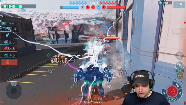 They just gave DESTRIER a 3rd weapon? War Robots смотреть онлайн