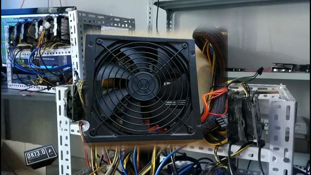Обзор БП 1300W для майнинга из Китая DK 13.0 смотреть онлайн