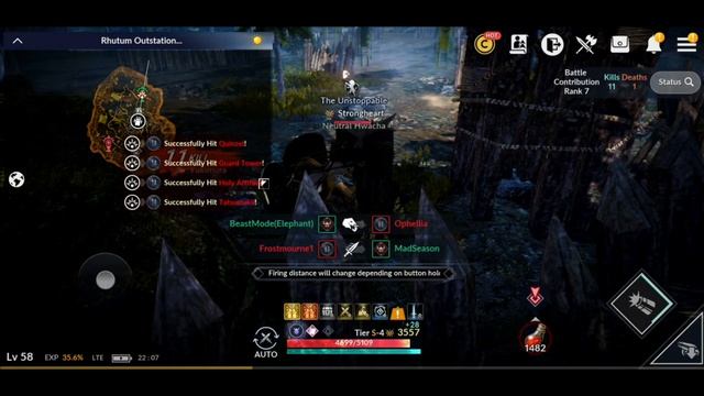 Black Desert Mobile Node Wars - Neutral Hwacha Ballista смотреть онлайн