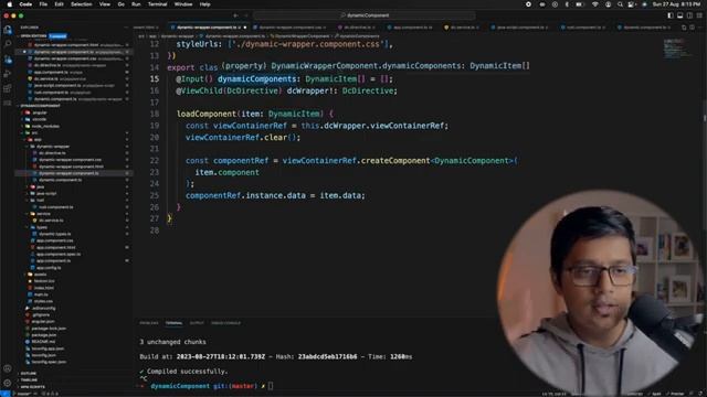 Dynamic Component loader in Angular смотреть онлайн