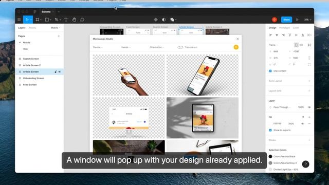 How to Use Figma Mockup Plugin? смотреть онлайн