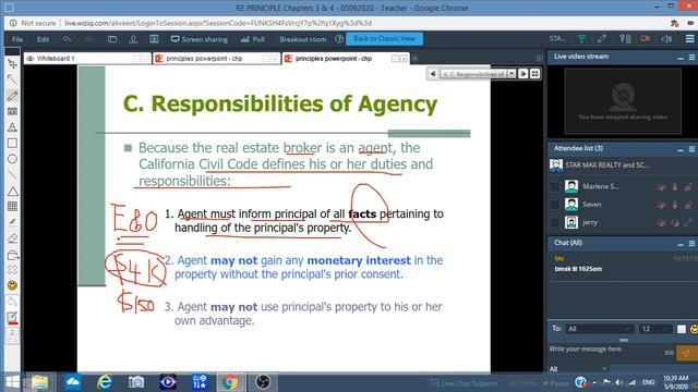 RE PRINCIPLE Chapters 3 & 4 - 05092020