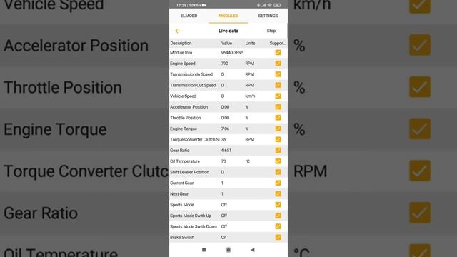 ElmOBD KIA Demo смотреть онлайн