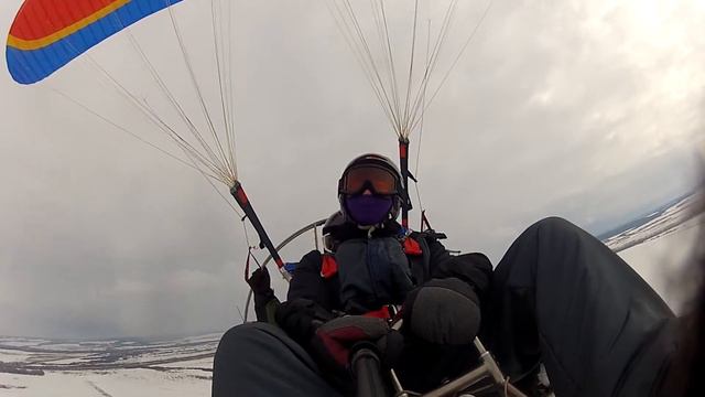 Полет на паралете 06.04.2014. Параплан. Пермь. Fly59 смотреть онлайн