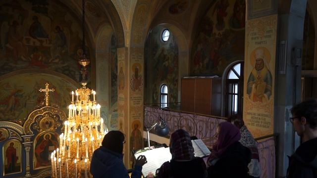 Милость Мира на Литургии Василия Великого (Киевского распева) смотреть онлайн