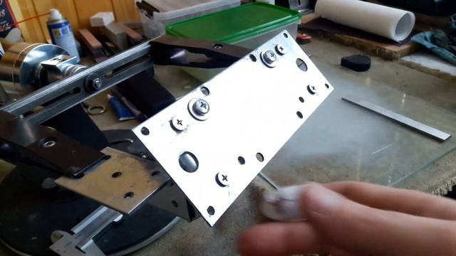 НожеМания. Самодельный предметный столик для Профиля К-02. Заточка ножей электрофуганка. смотреть онлайн