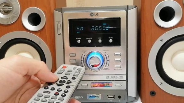 Тест музыкальный центр LG LX-U550 micro hi-fi sistem