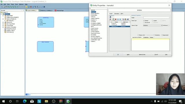 Penggunaan SQL Developer Data Modeler (Diagram ER) смотреть онлайн