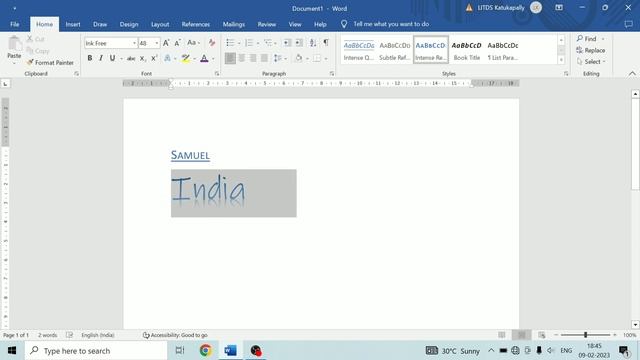 Style group options in home tab in MS word 2019 |MS Word tutorials | MS office tutorials in Telegu смотреть онлайн