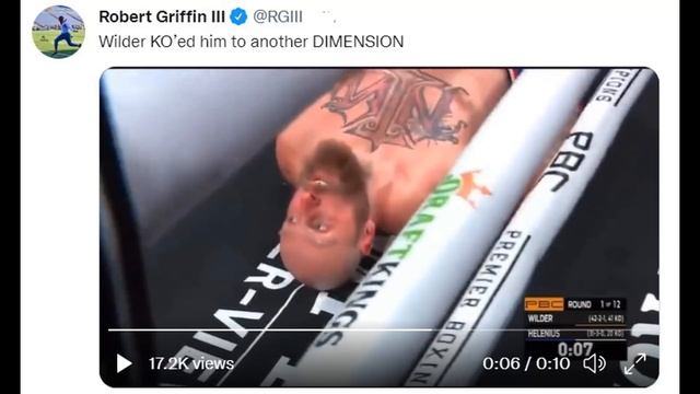 BOXERS REACT TO DEONTAY WILDER KNOCKOUT ROBERT HELENIUS IN THE 1ST ROUND | DEONTAY WILDER REACTIONS смотреть онлайн