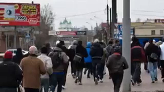 8.01.11г Акция "Русские За ЗОЖ"[Астрахань] смотреть онлайн