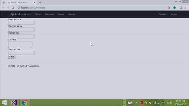 Lecture#2 Gym Management System ASP.NET Web Form Urdu/Hindi