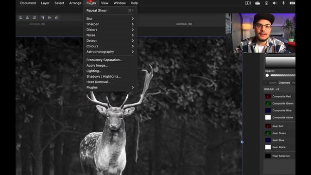 How to Create the GLITCH Effect | Affinity Photo Tutorial (ANY photo!) смотреть онлайн