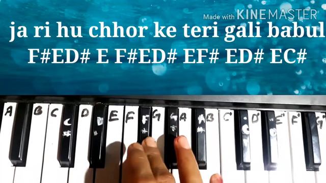 #Dulhe # ka shehra# piano #notes ..learn it very easily.. смотреть онлайн