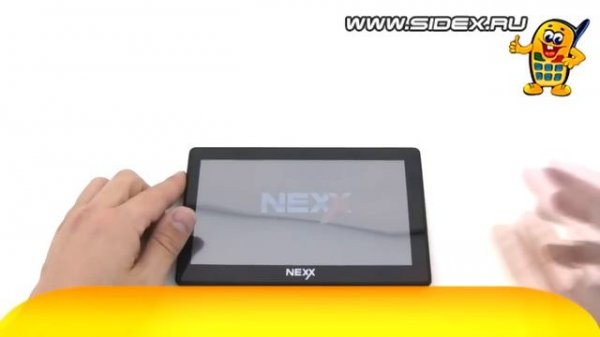 Sidex.ru: Видеообзор GPS навигатора Nexx NNDV-700 (rus)