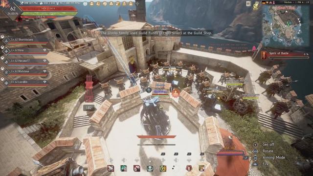 Black Desert Online Console Siege Castle Defense смотреть онлайн