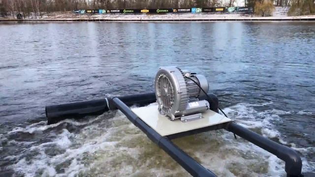 Самый лучший аэратор для водоема и пруда смотреть онлайн