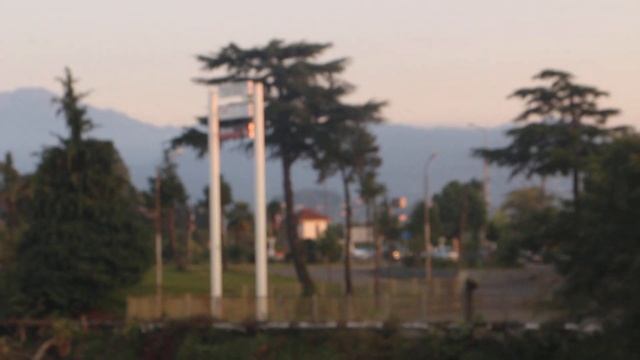 12 10 2021 река Кинтриши на закате впадает в море Железнодорожный мост Аджария Грузия смотреть онлайн