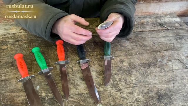 Нож-конструктор. Нож со сменными клинками на базе НР-43 "Вишня". смотреть онлайн