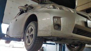 Приус 30 Ставлю проставки 30 мм в круг (Алюминий)