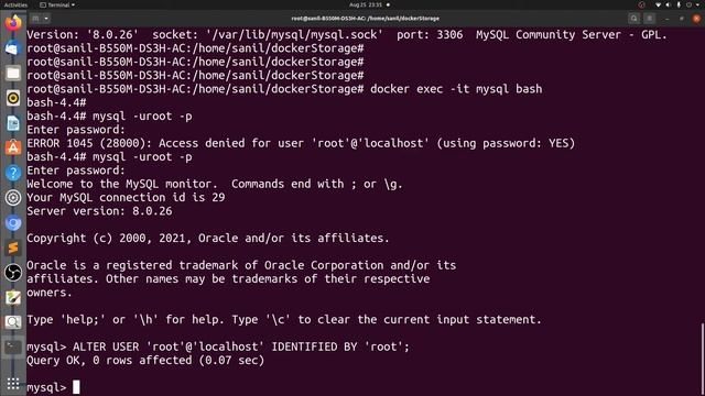 Install MySQL Server Using Docker смотреть онлайн