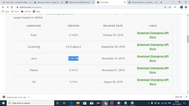 SELENIUM tutorial || Demo - 1 || by Mr. Ravi Kanth On 26-12-2019 смотреть онлайн