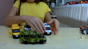 Игрушечная газель соболь полиция металл