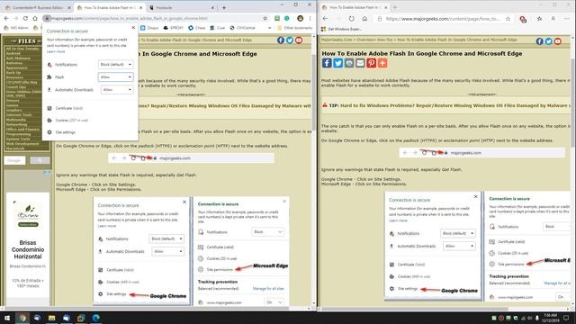 How To Enable Adobe Flash In Google Chrome and Microsoft Edge смотреть онлайн
