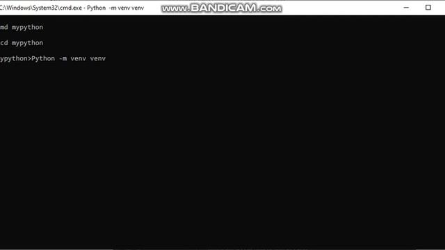 Python Virtual Environment (venv) Windows смотреть онлайн