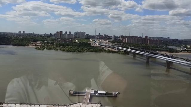 Новосибирск с колеса обозрения смотреть онлайн