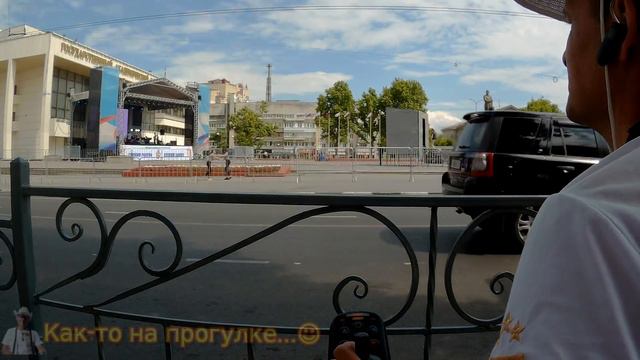 Крым Симферополь Праздничная прогулка. День полиции))) Crimea Simferopol смотреть онлайн