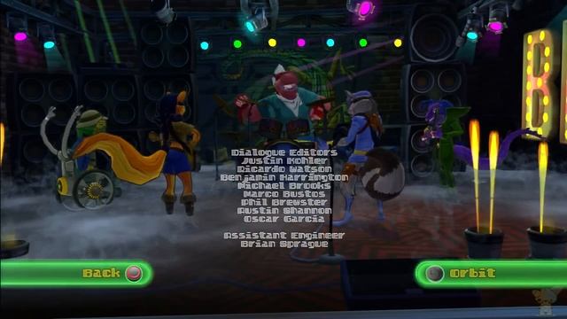 Sly Cooper: Bentley's Hack Pack - Rock Gods (Credits) смотреть онлайн