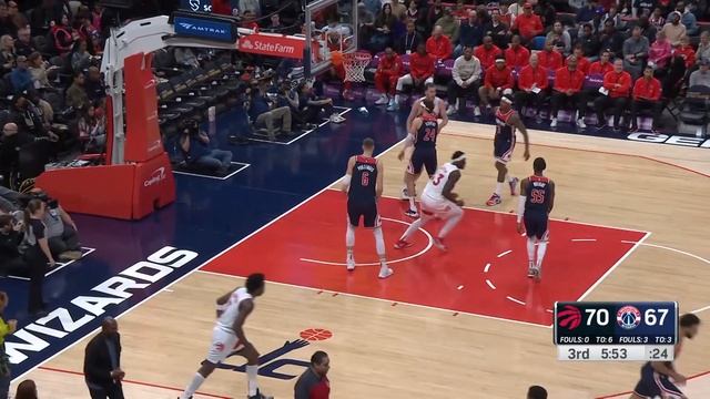 Game Recap: Raptors 116, Wizards 109 смотреть онлайн