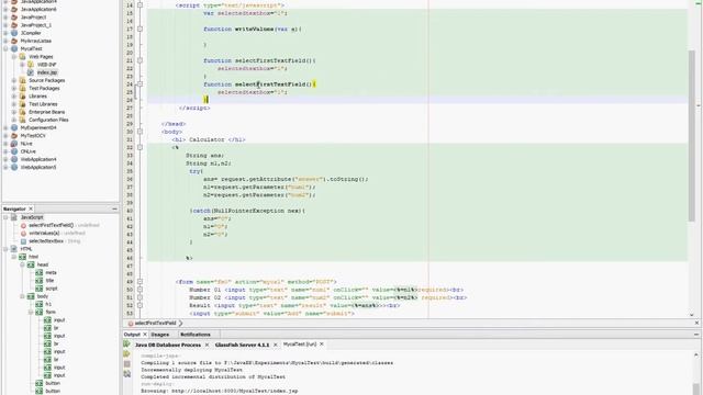 How Add Numeric Buttons to JavaEE Calculator смотреть онлайн