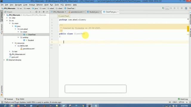 JPA-Hibernate Simple Example смотреть онлайн
