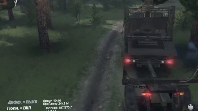 Spintires прогулка по лесу смотреть онлайн
