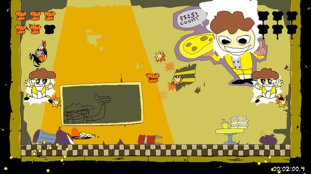 pizza tower Steak spiral mod (fake peppino boss fight) смотреть онлайн