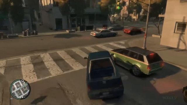 GTA IV - Crossing Broker Bridge смотреть онлайн