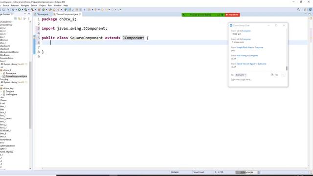 Java programming, create your own square class, which allows users draw a square at any locations смотреть онлайн
