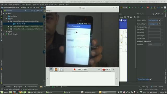 [Android Studio 3.0] Deploy android application to smart phone device смотреть онлайн