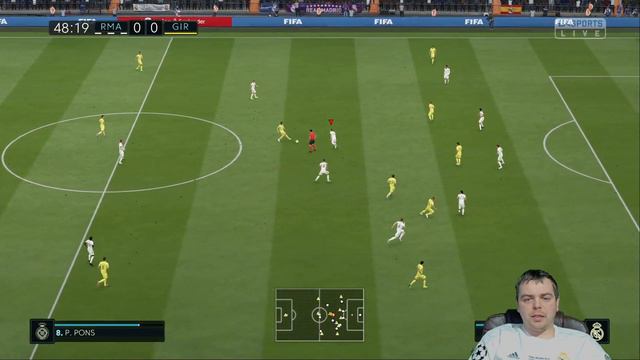 Фифа Прогноз! Реал Мадрид Vs Жирона - 22 тур Ла Лига 2018/2019!  + Ставка!