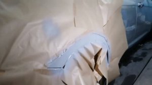 Как покрасить в переход? Покраска форд фокус 3. Ремонт заднего крыла. #fordfocus3