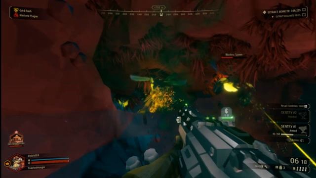 Down Deep in the Dense Biozone! - Deep Rock Galactic lets play | Toasted Hoagie Gaming смотреть онлайн
