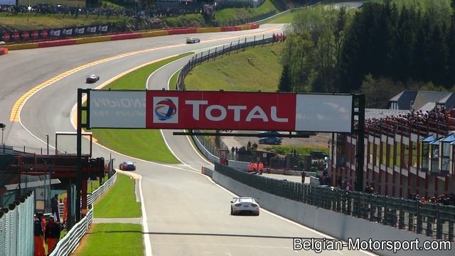 Maserati GranTurismo MC Trofeo With Huge Revs And On Track At Spa 2014