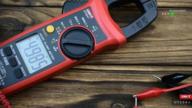 UNI-T UT204+ Обзор клещи мультиметра. multimeter clamp смотреть онлайн