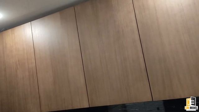 ?Одна из наших последних работ. Кухня со шпонированными фасадами на ул. Университетской. смотреть онлайн