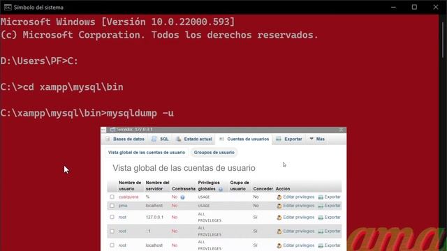 Exportar bases de datos SQL desde la consola - MySQL en 1 minuto - Capítulo 25 смотреть онлайн